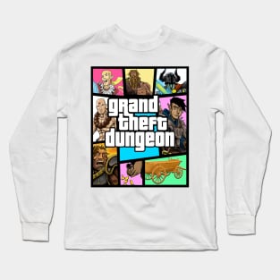 Grand Theft Dungeon Long Sleeve T-Shirt